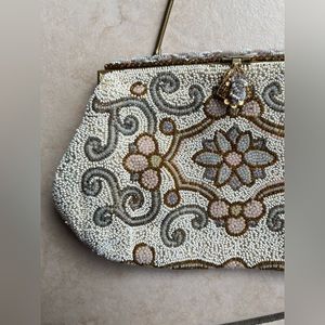 Vintage Beaded Clutch by Jorelle Bags